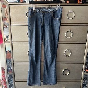Vintage flared syrup jeans